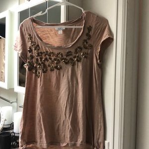 Loft GUC shirt with beads